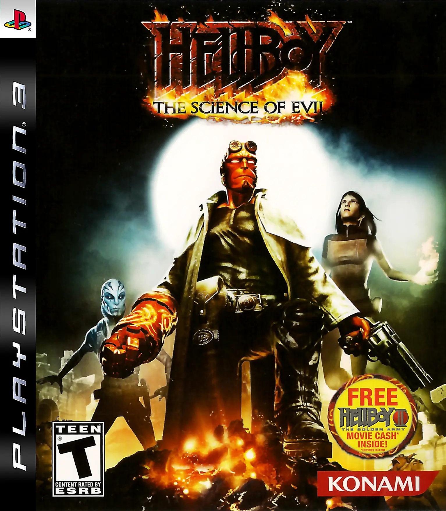 Capa de Hellboy: The Science of Evil