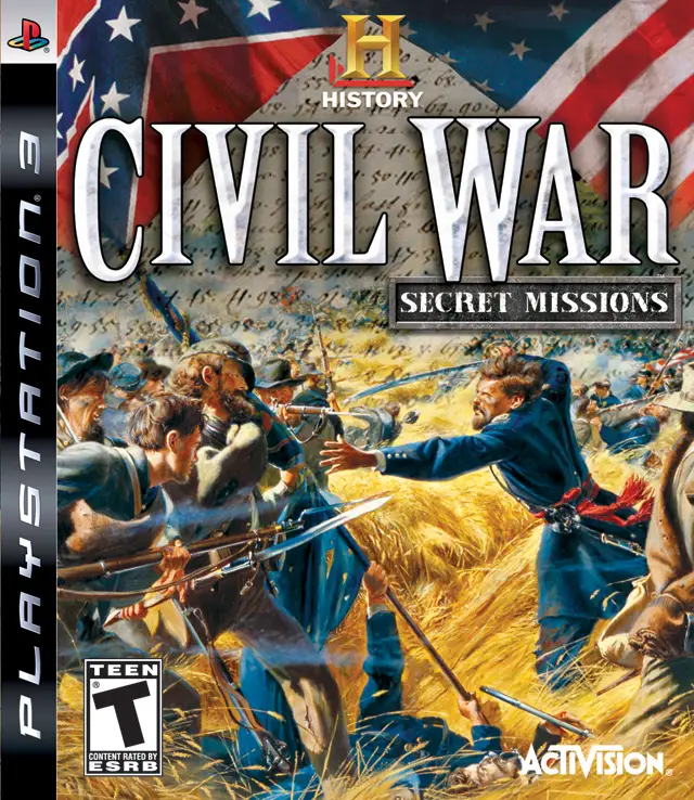 Capa de History Channel: Civil War - Secret Missions