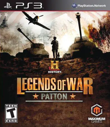 Capa de History Legends of War: Patton