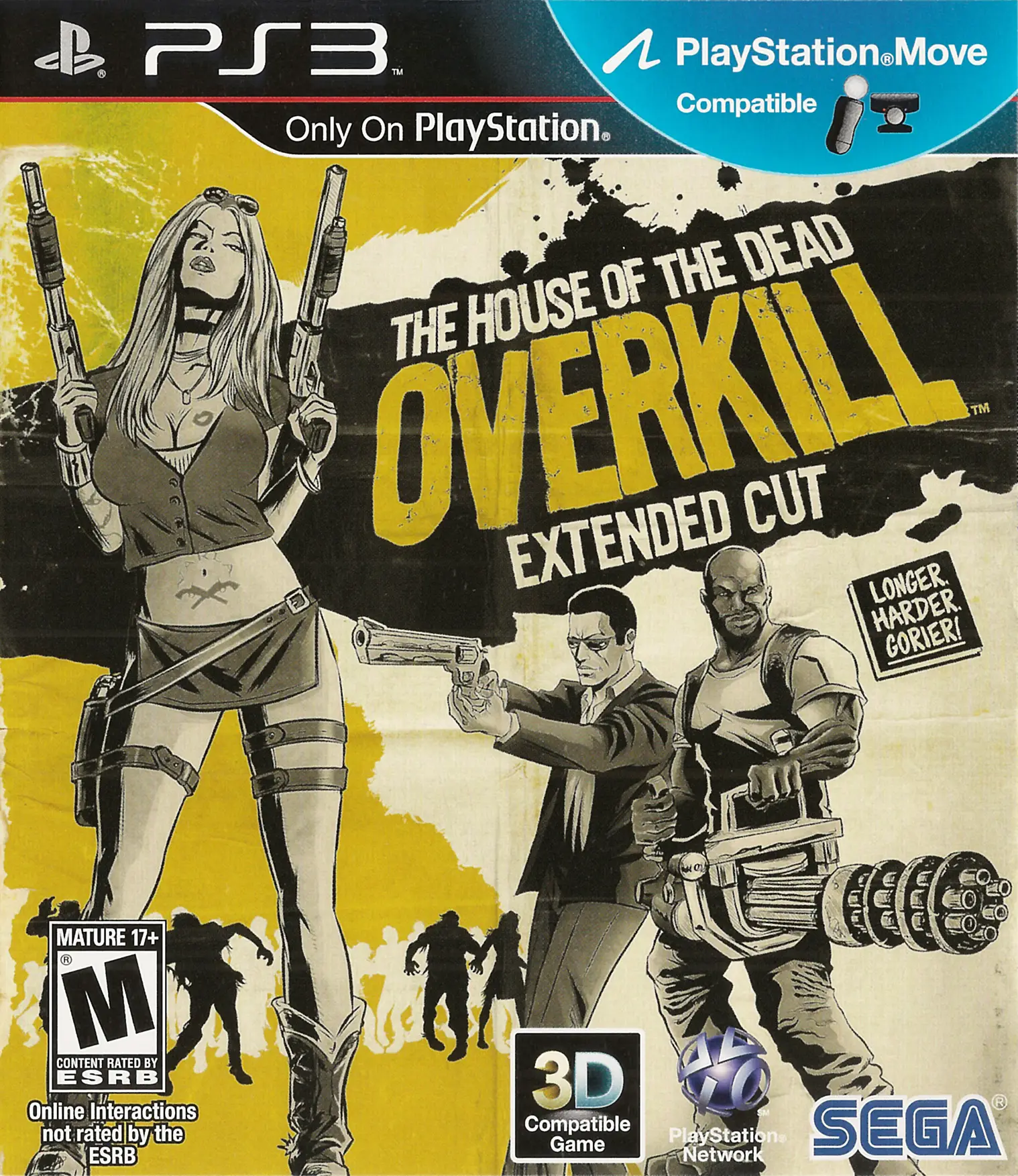 Capa de House of the Dead: Overkill - Extended Cut