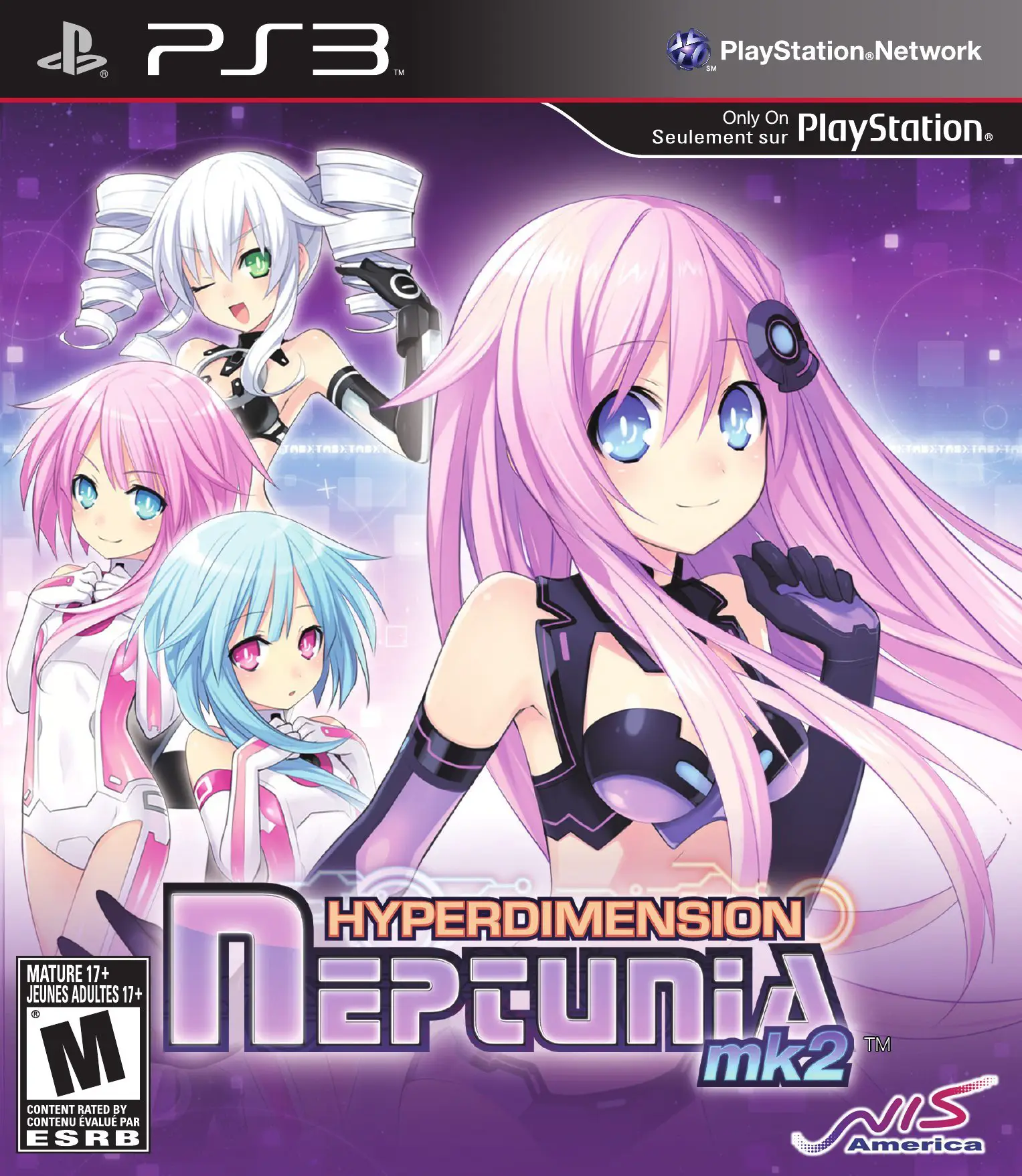 Capa de Hyperdimension Neptunia mk2