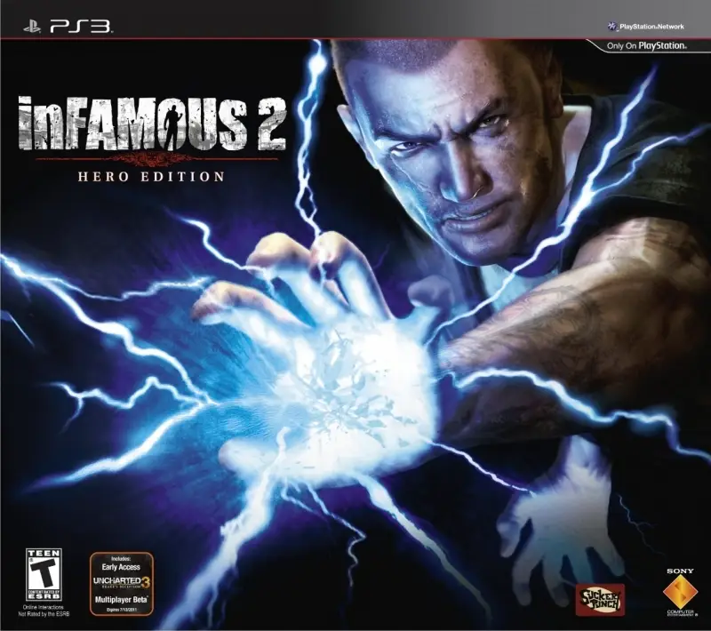 Capa de inFAMOUS 2 [Hero Edition]