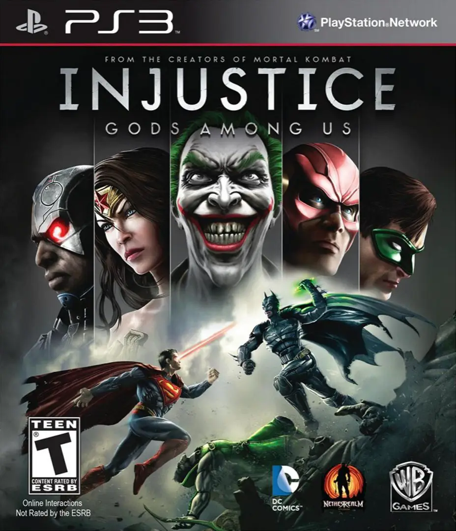 Capa de Injustice: Gods Among Us