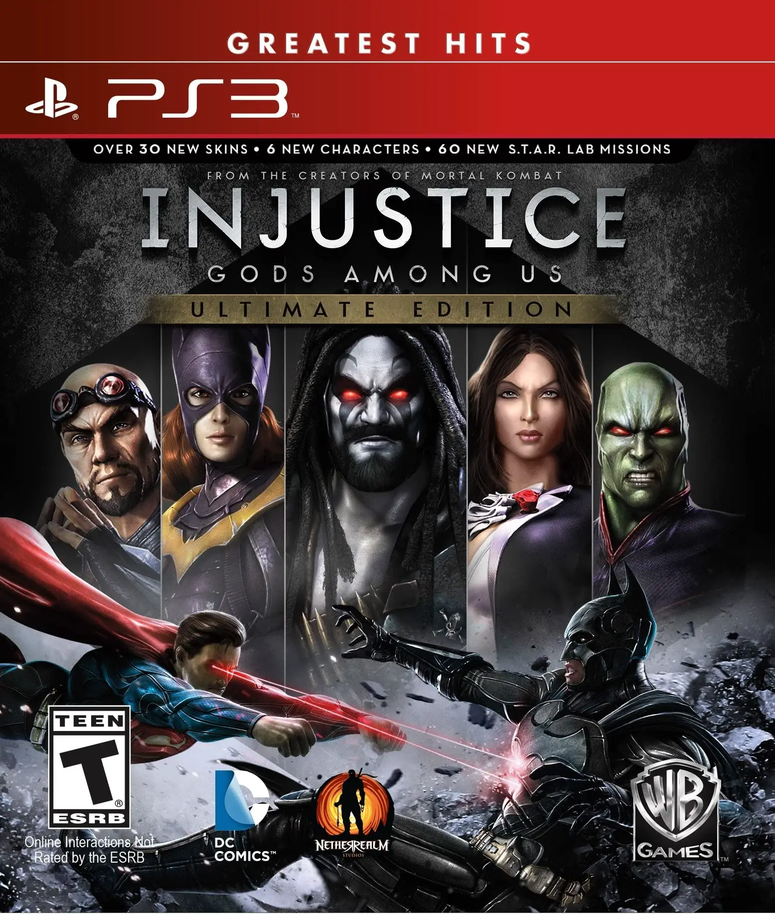 Capa de Injustice: Gods Among Us [Ultimate Edition Greatest Hits]