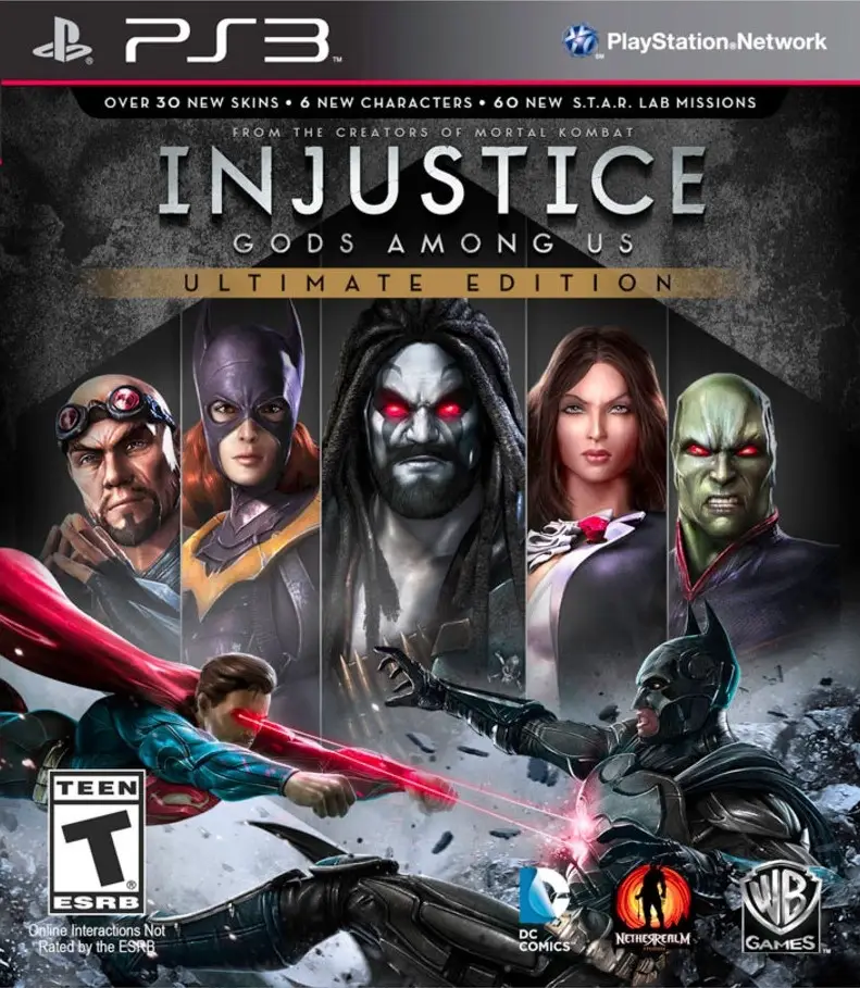 Capa de Injustice: Gods Among Us - Ultimate Edition