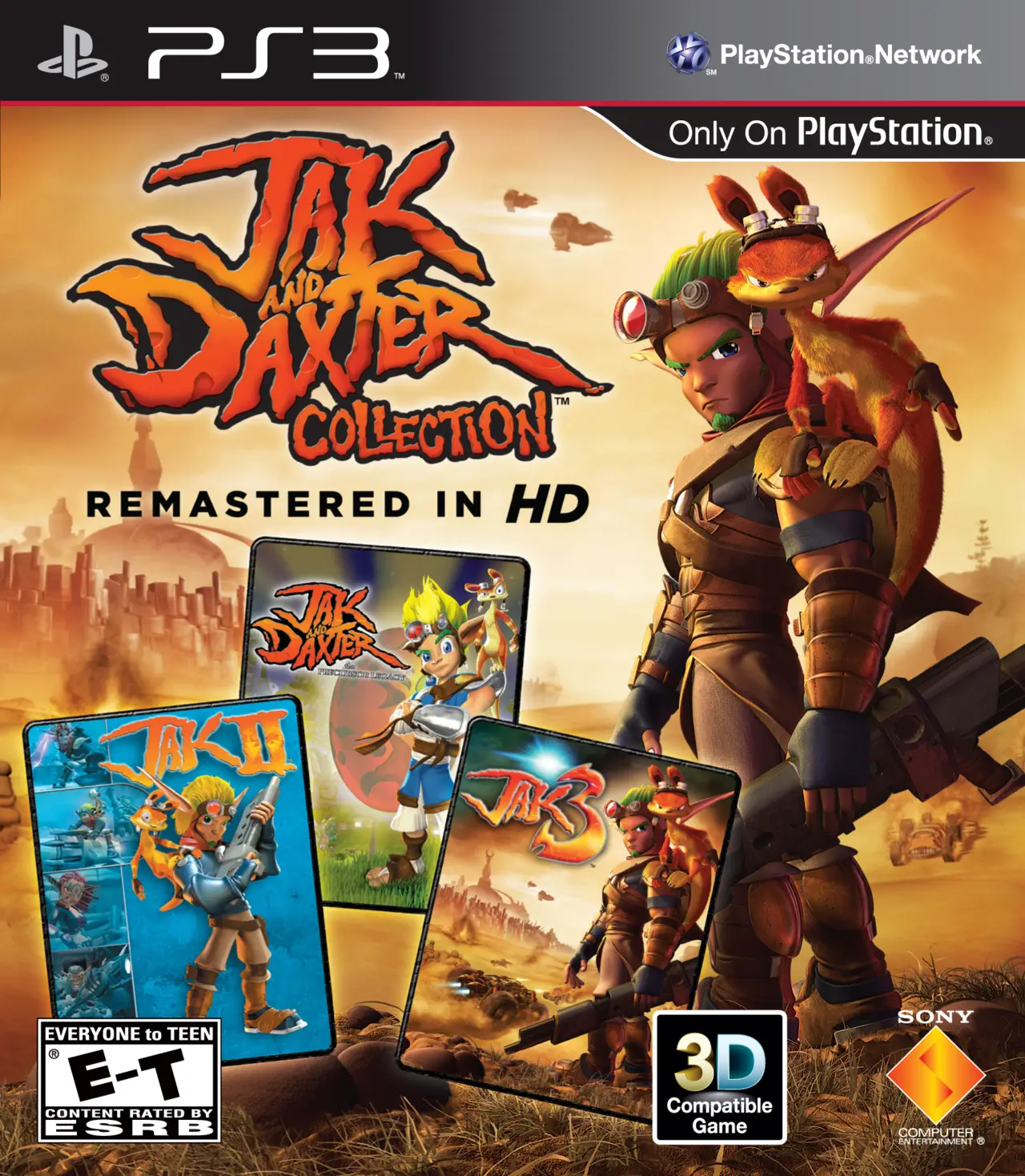 Capa de Jak and Daxter Collection