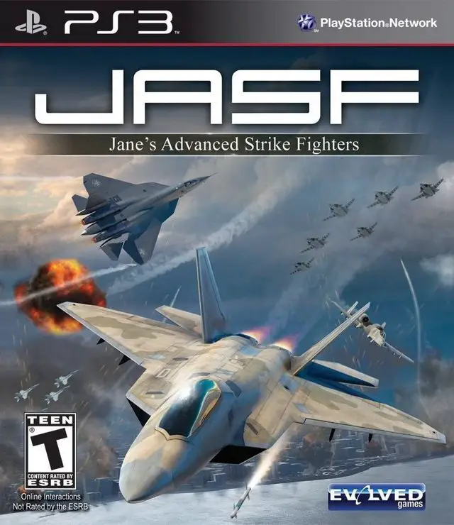 Capa de JASF: Jane's Advanced Strike Fighters