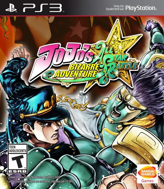 Capa de JoJo's Bizarre Adventure All-Star Battle
