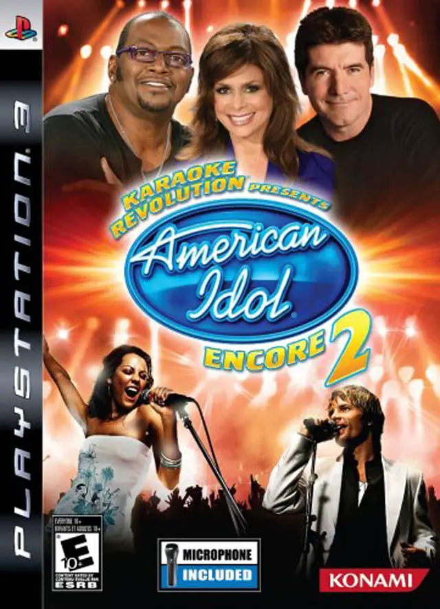 Capa de Karaoke Revolution Presents: American Idol Encore 2