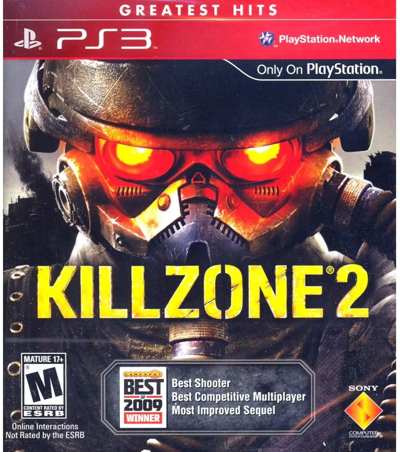 Capa de Killzone 2 [Greatest Hits]