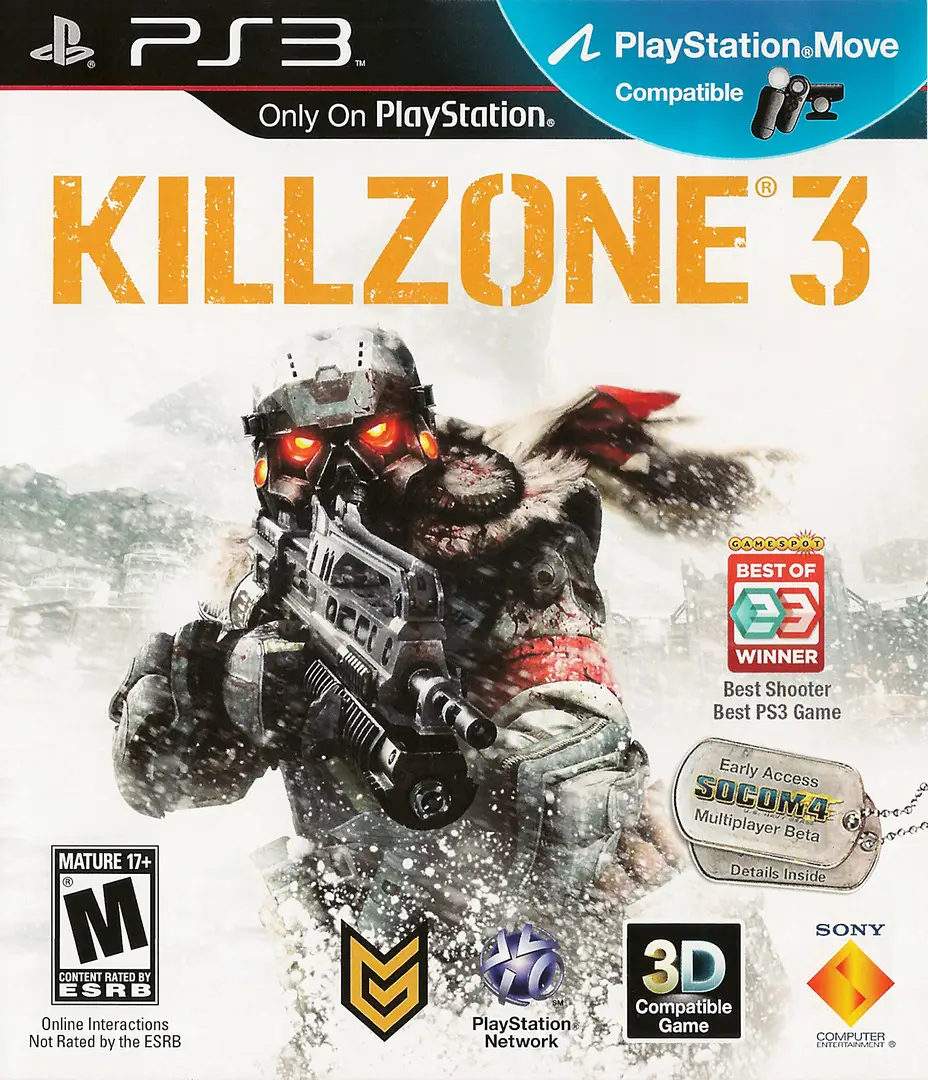 Capa de Killzone 3