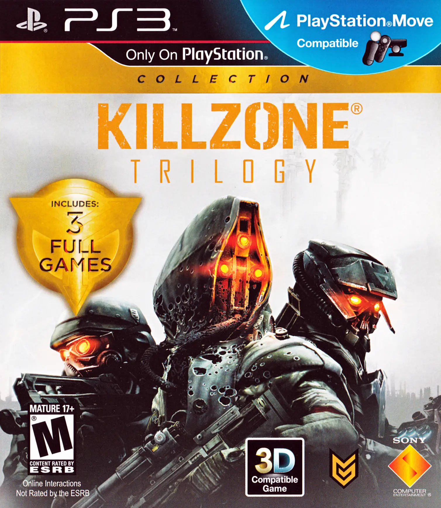Capa de Killzone Trilogy