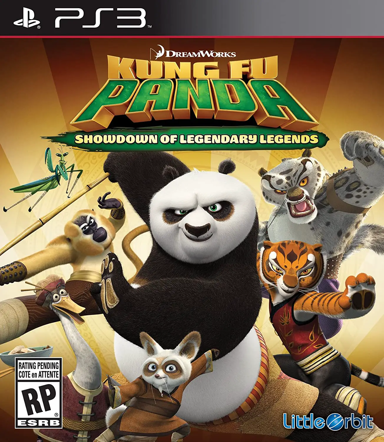 Capa de Kung Fu Panda: Showdown of Legendary Legends