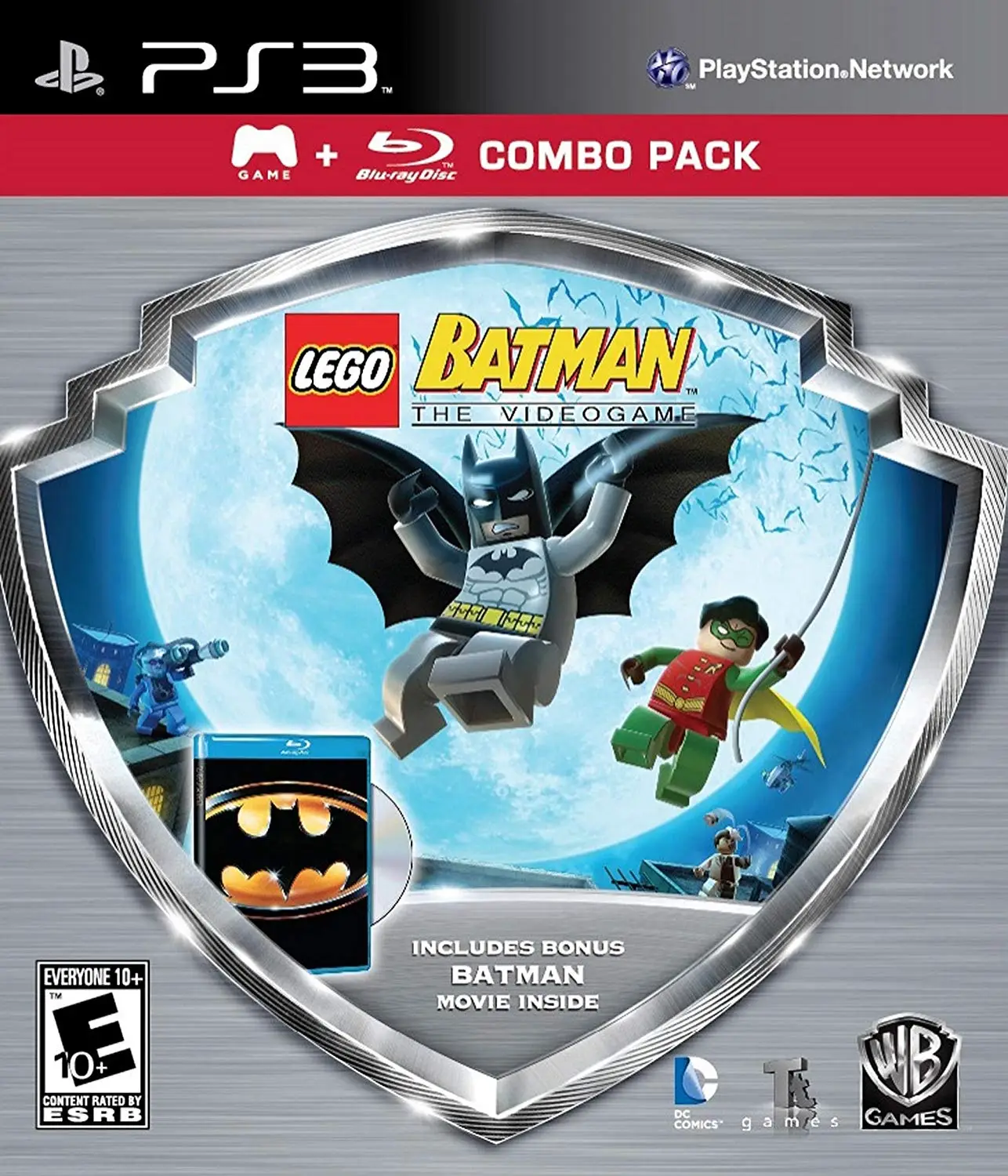 Capa de LEGO Batman: The Videogame [Silver Shield Combo Pack]
