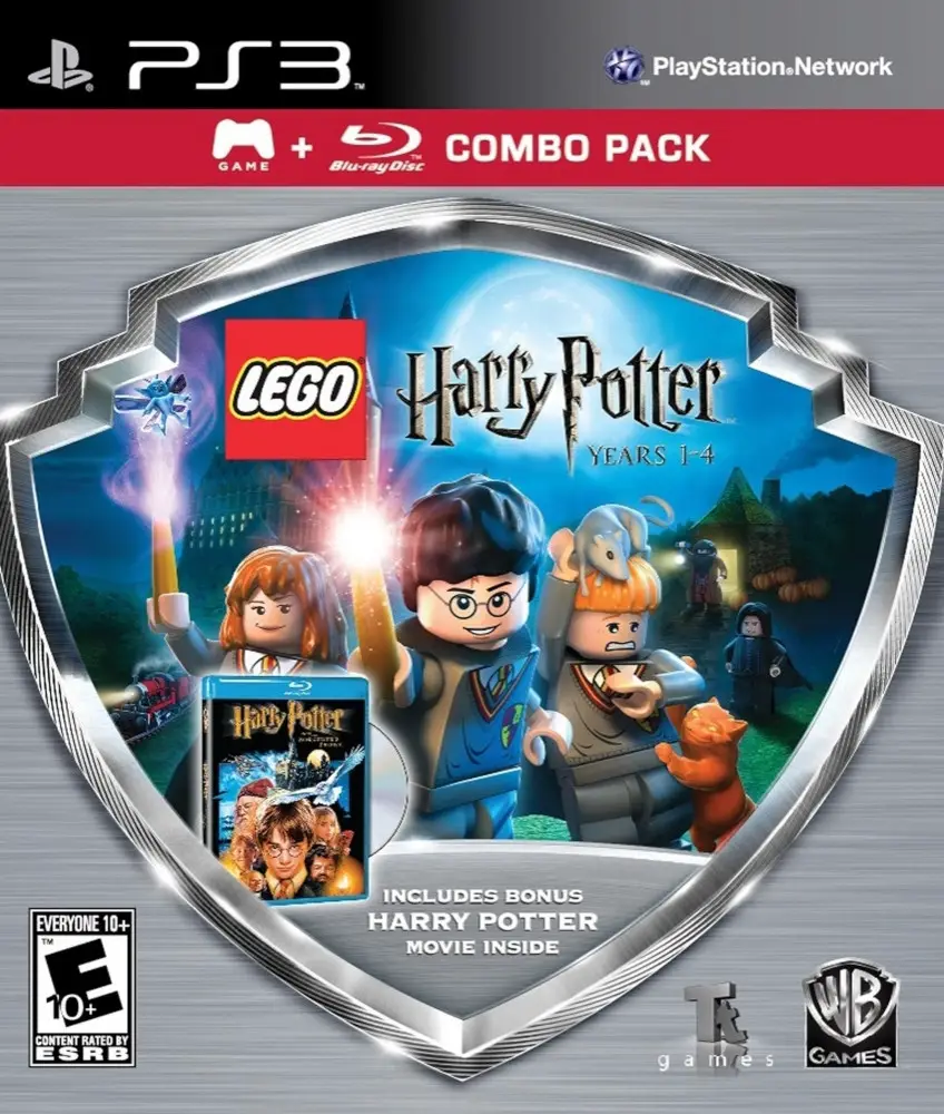 Capa de LEGO Harry Potter: Years 1-4 [Silver Shield Combo Pack]