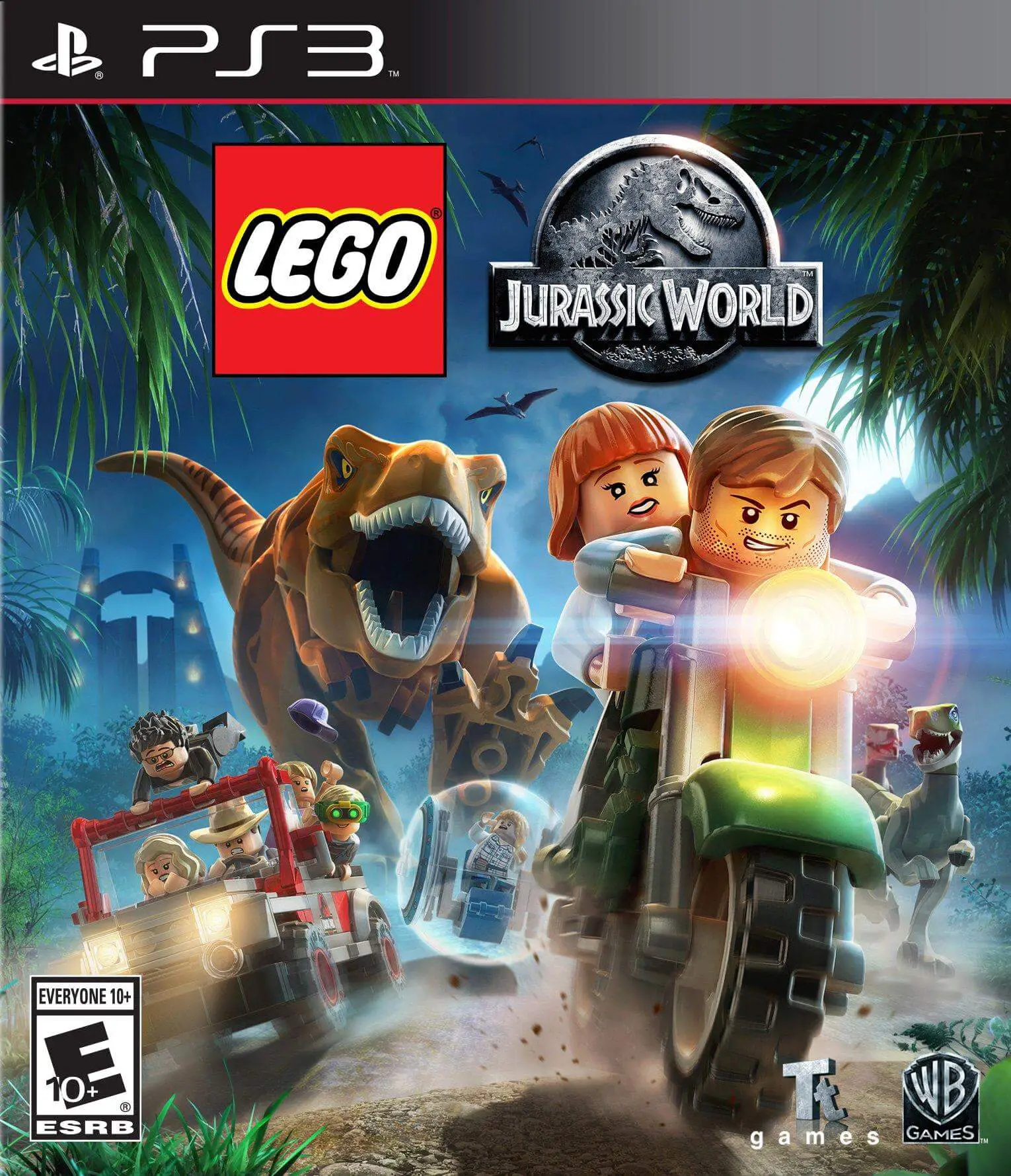 Capa de LEGO Jurassic World