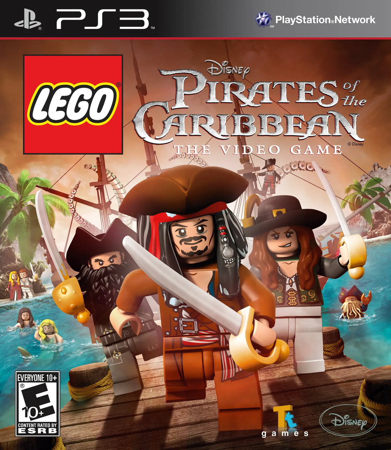 Capa de LEGO Pirates of the Caribbean: The Video Game
