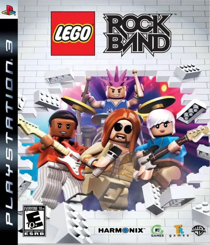 Capa de Lego Rock Band