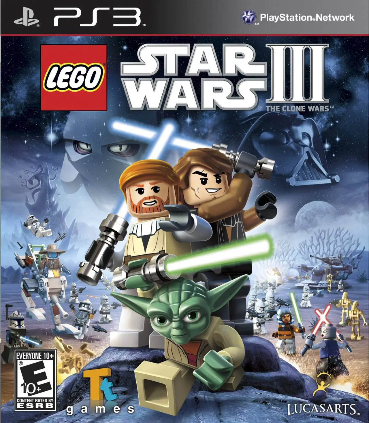 Capa de LEGO Star Wars III: The Clone Wars