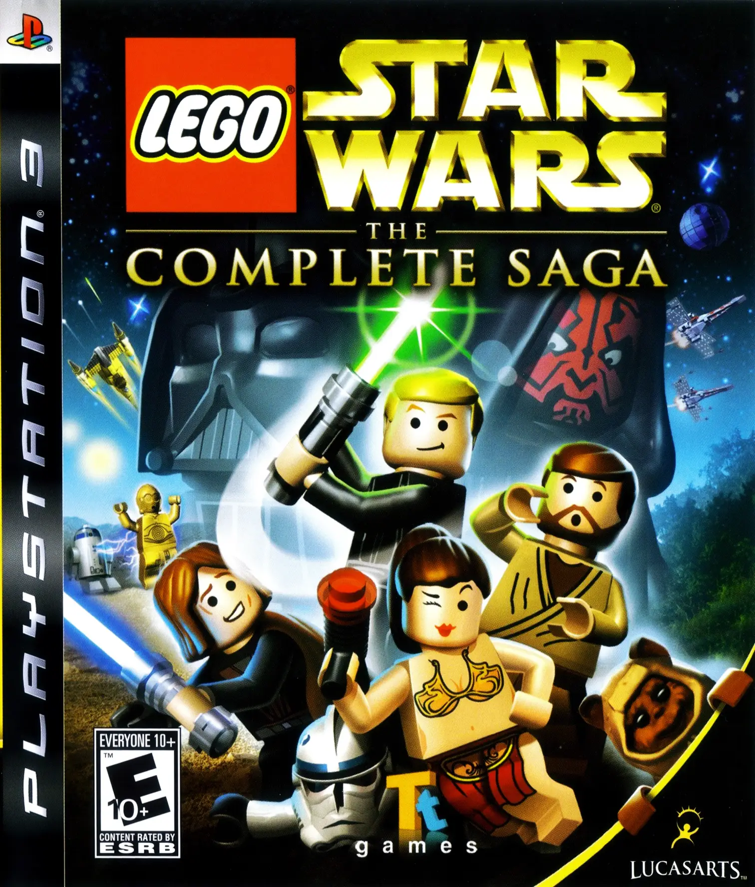 Capa de LEGO Star Wars: The Complete Saga