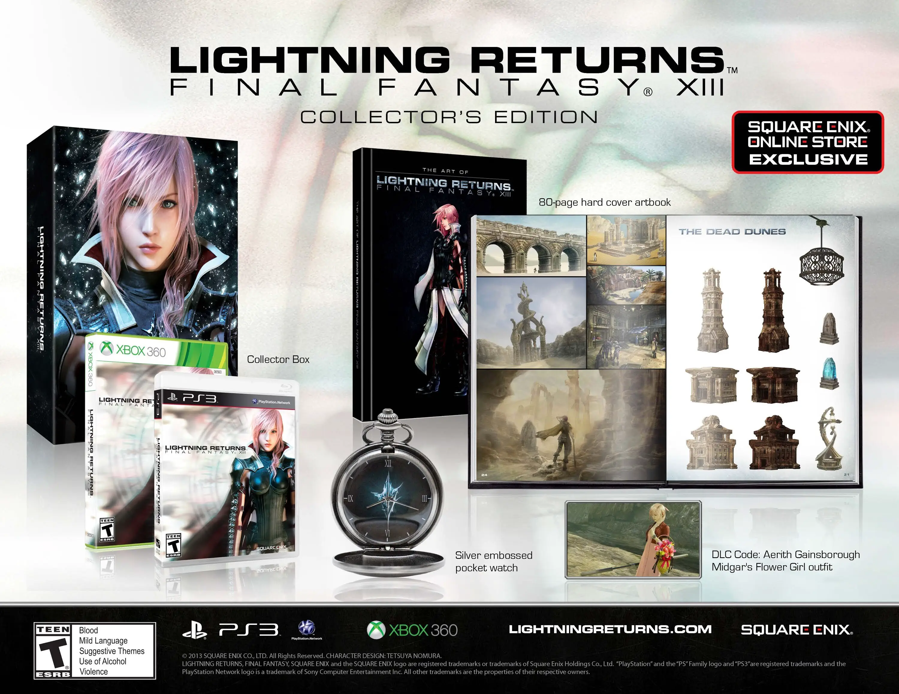 Capa de Lightning Returns: Final Fantasy XIII [Collector's Edition]