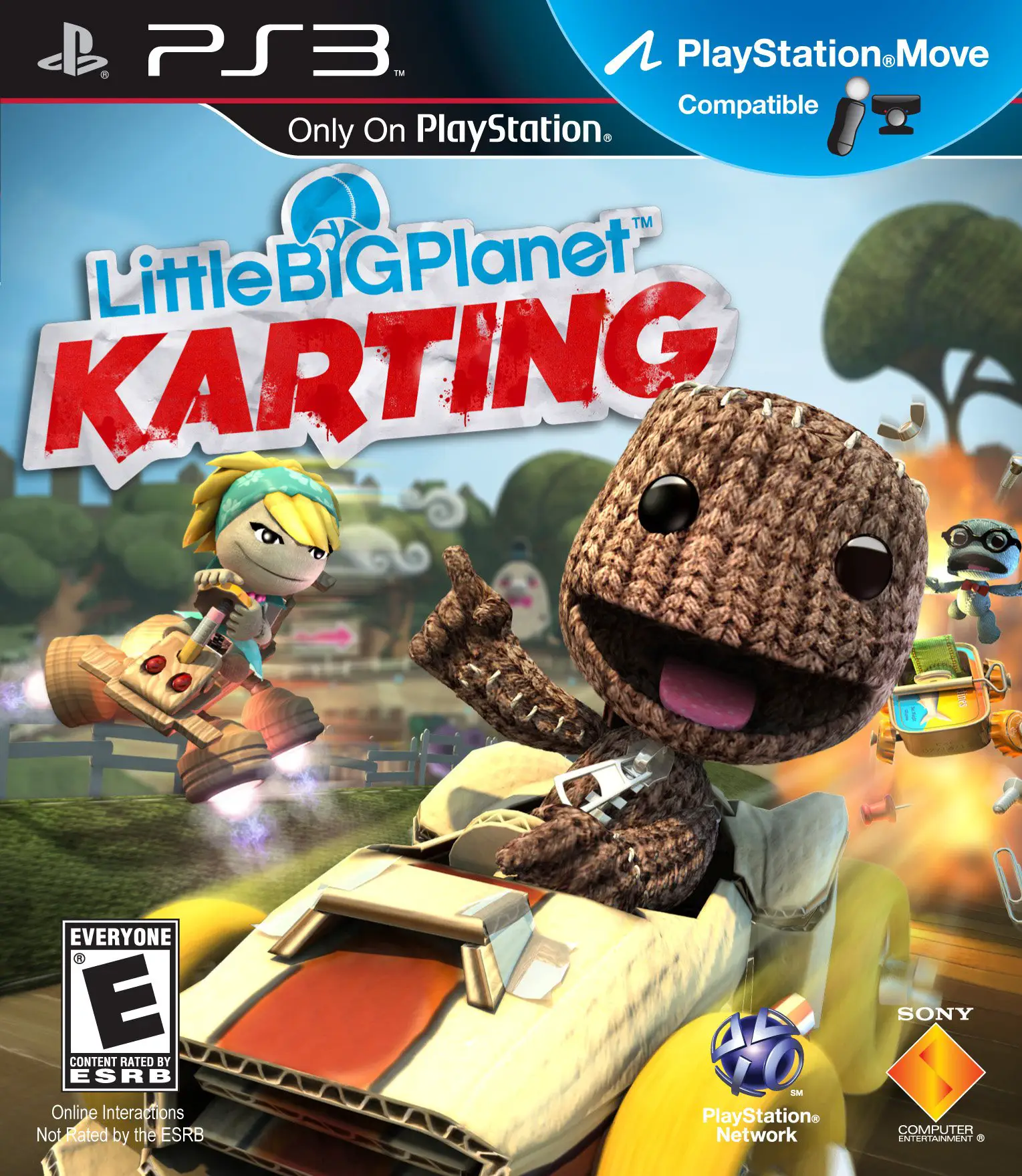 Capa de Little Big Planet Karting