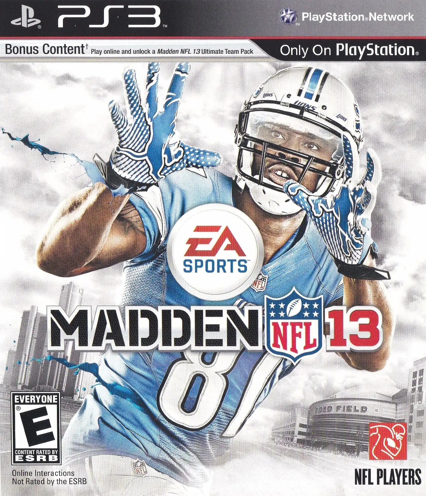 Capa de Madden NFL 13