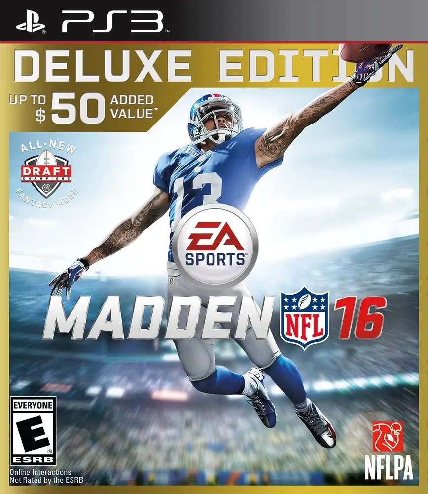 Capa de Madden NFL 16 [Deluxe Edition]