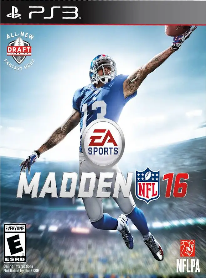 Capa de Madden NFL 16