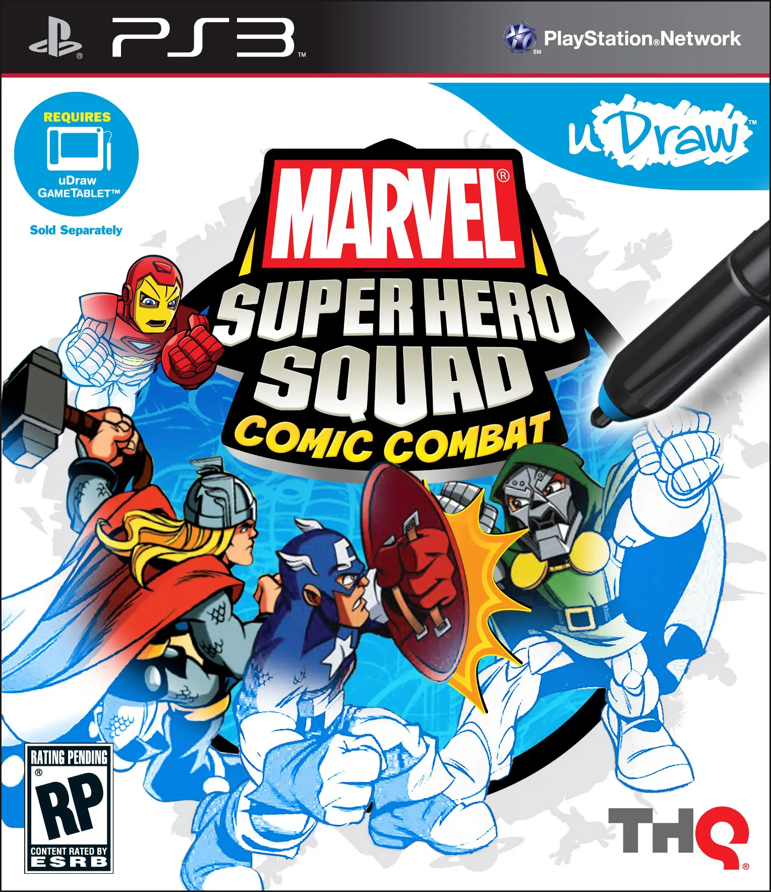 Capa de Marvel Super Hero Squad: Comic Combat