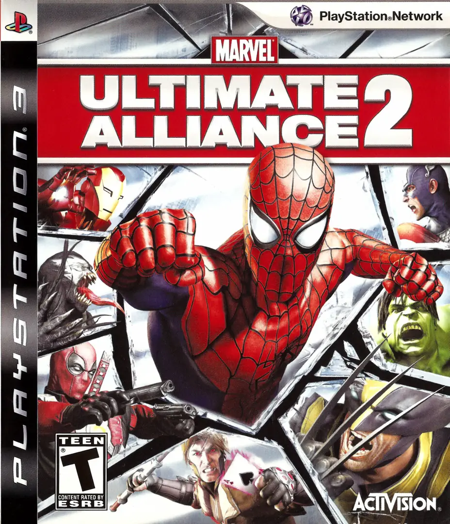 Capa de Marvel: Ultimate Alliance 2