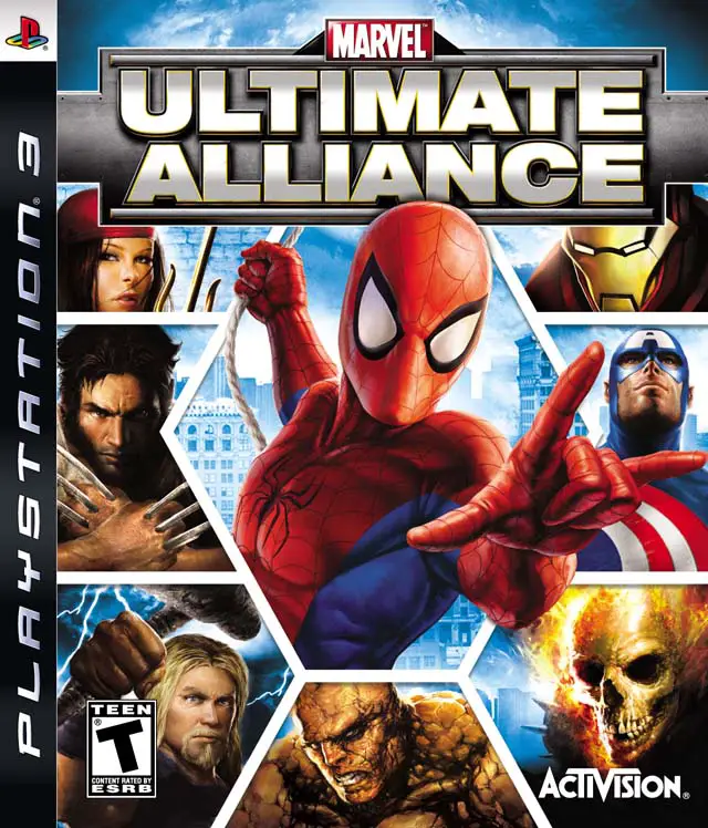 Capa de Marvel: Ultimate Alliance