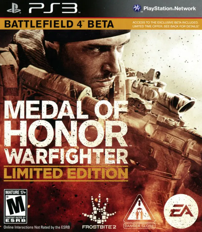 Capa de Medal of Honor: Warfighter