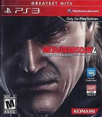 Capa de Metal Gear Solid 4: Guns of the Patriots [Greatest Hits]