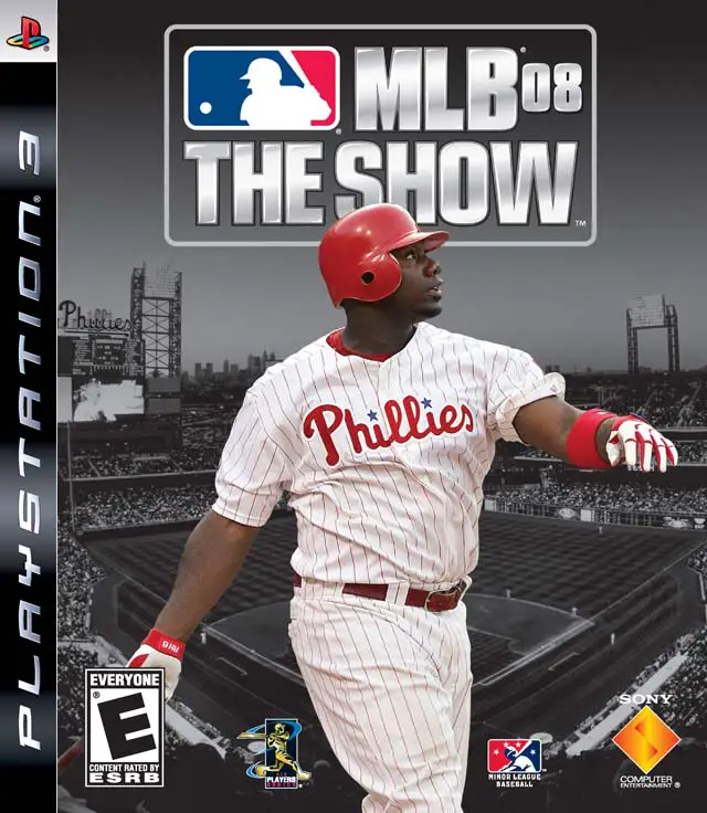 Capa de MLB 08: The Show