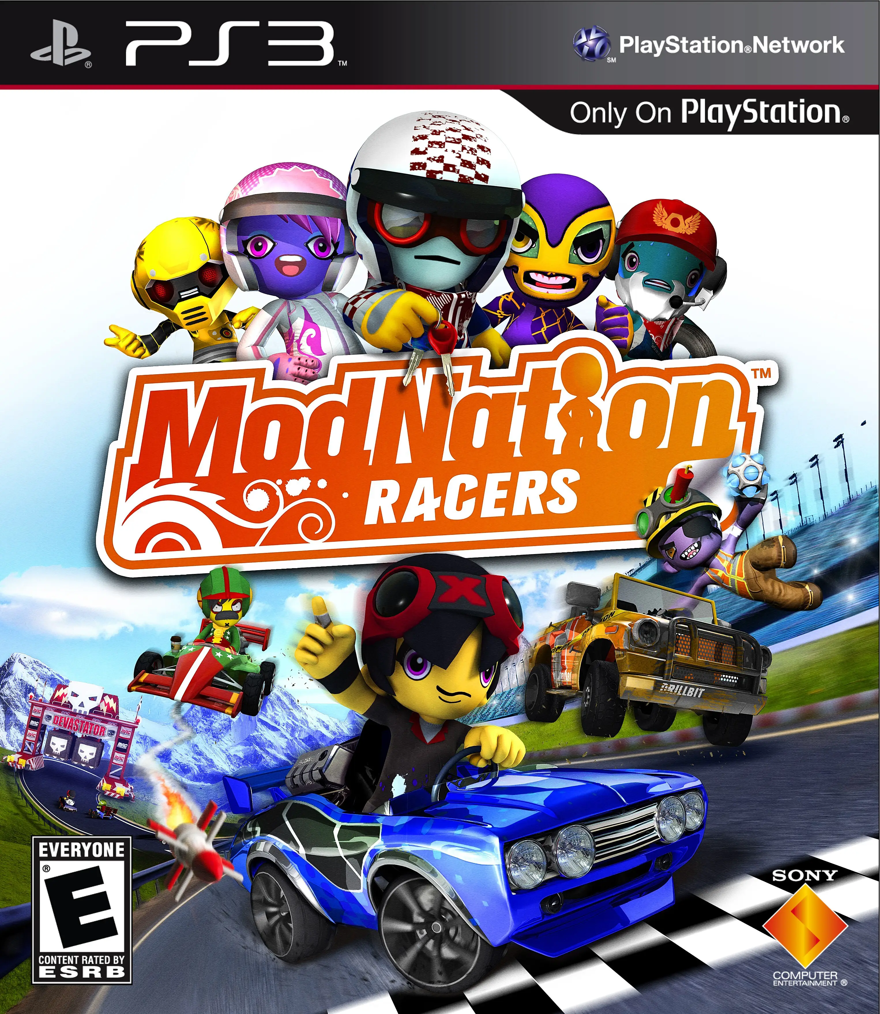 Capa de ModNation Racers
