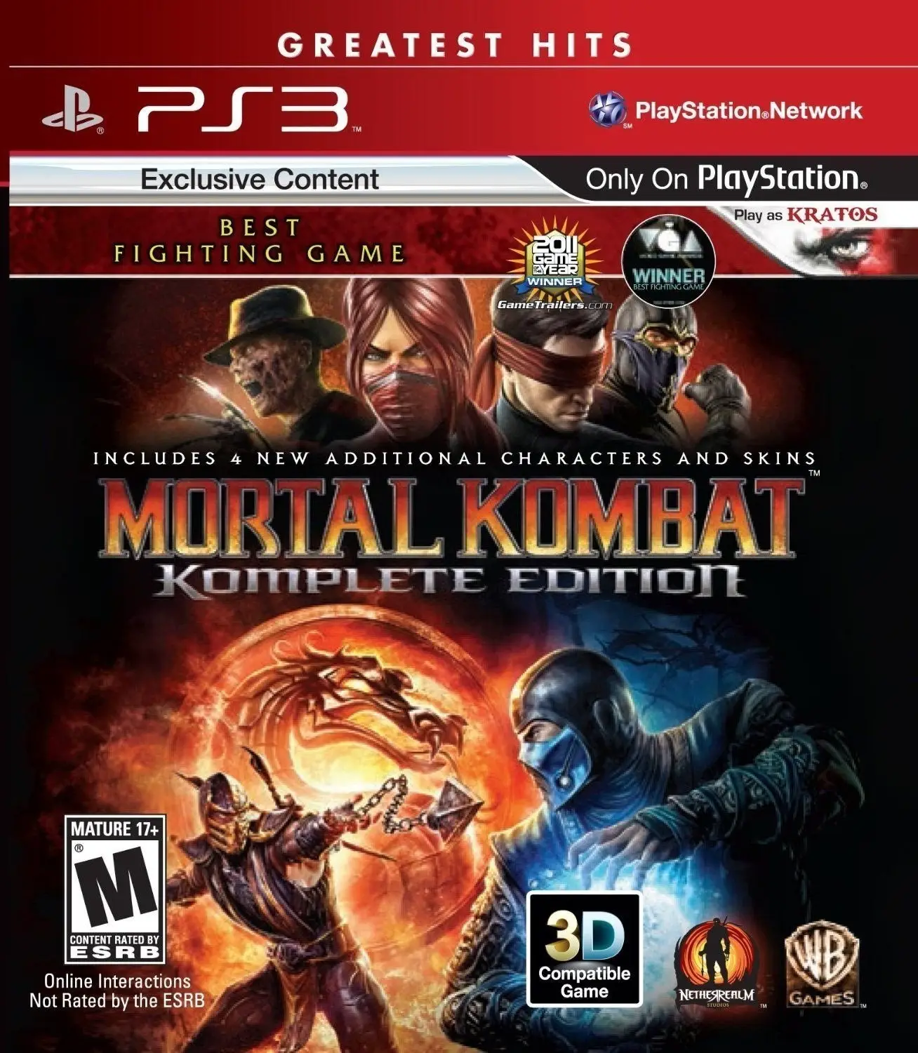 Capa de Mortal Kombat: Komplete Edition [Greatest Hits]