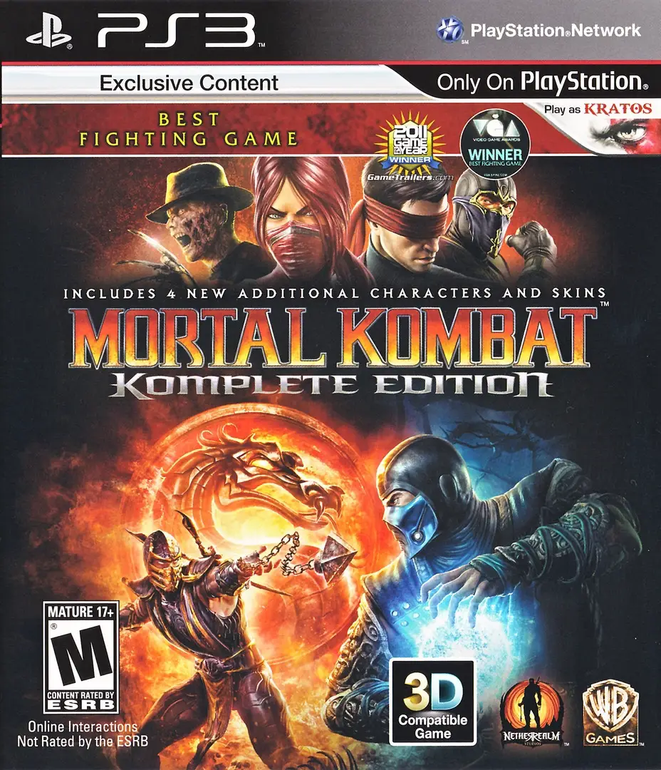 Capa de Mortal Kombat: Komplete Edition
