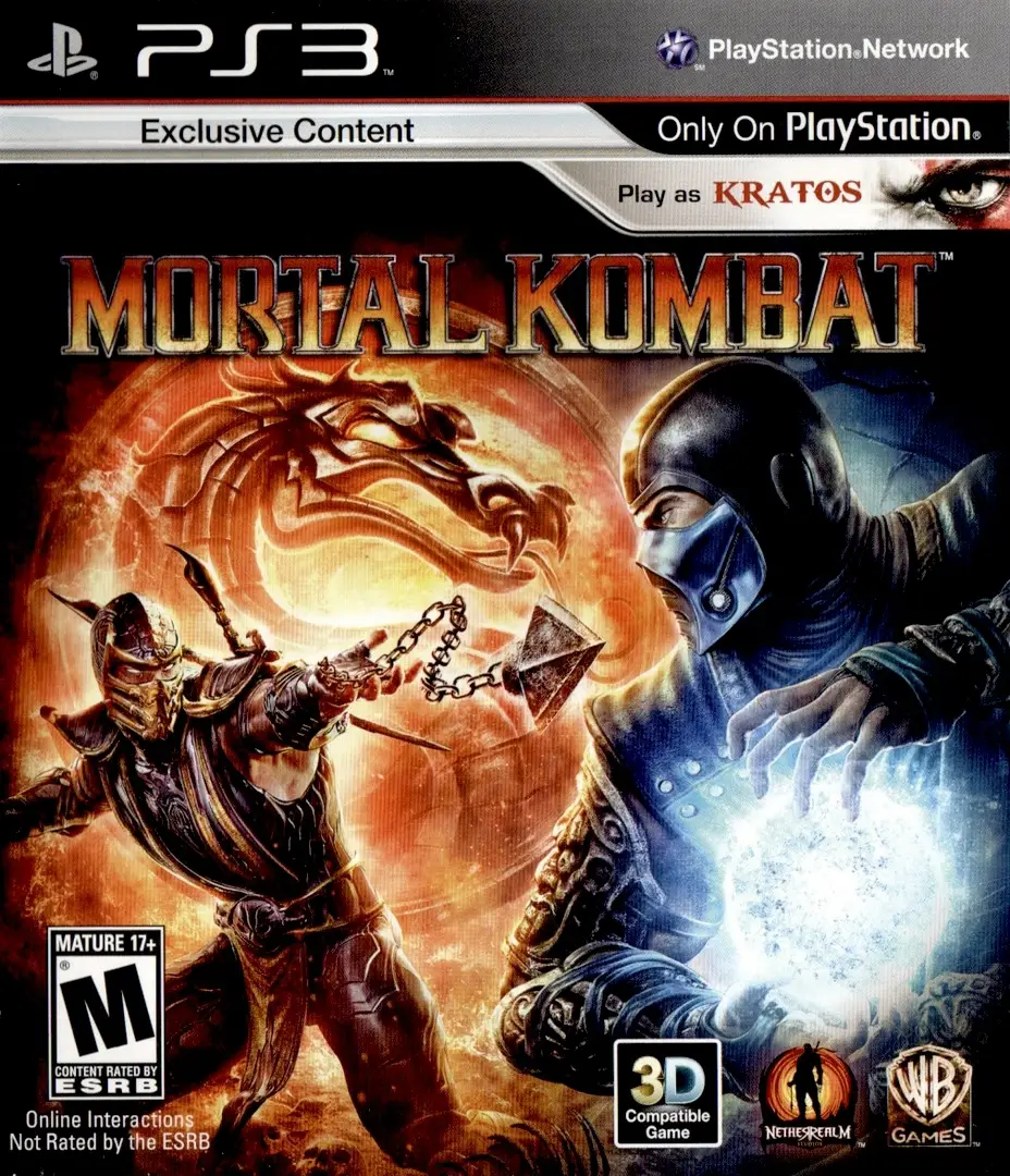Capa de Mortal Kombat