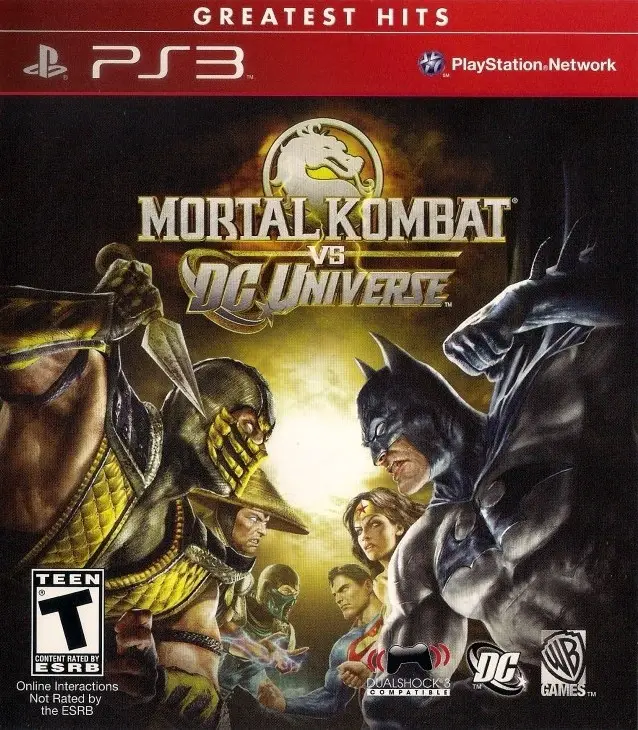 Capa de Mortal Kombat Vs. DC Universe [Greatest Hits]