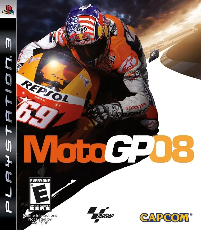 Capa de MotoGP 08