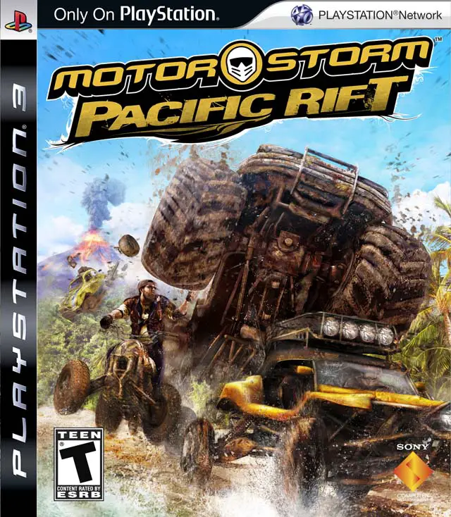 Capa de MotorStorm: Pacific Rift