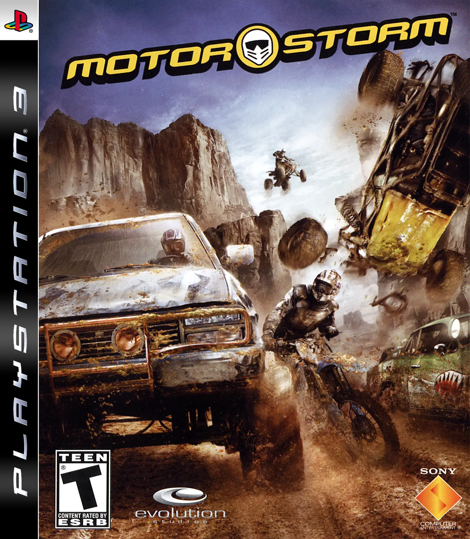 Capa de MotorStorm