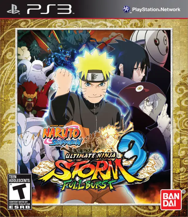 Capa de Naruto Shippuden: Ultimate Ninja Storm 3 Full Burst