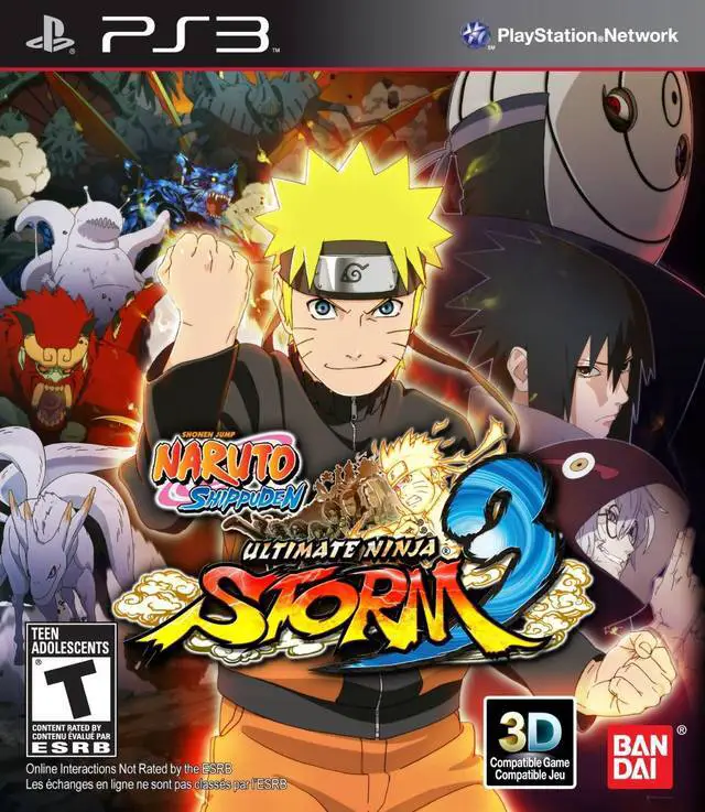 Capa de Naruto Shippuden: Ultimate Ninja Storm 3