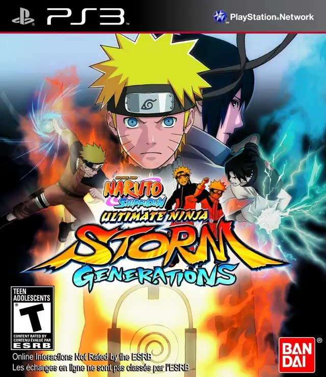 Capa de Naruto Shippuden: Ultimate Ninja Storm Generations