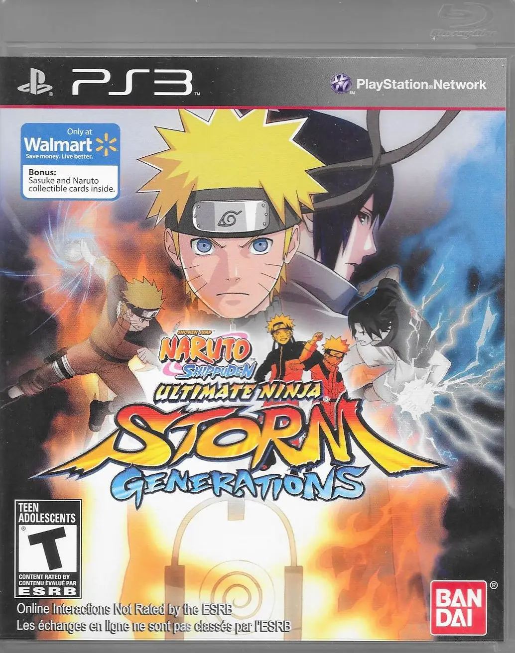 Capa de Naruto Shippuden: Ultimate Ninja Storm Generations [Walmart Edition]