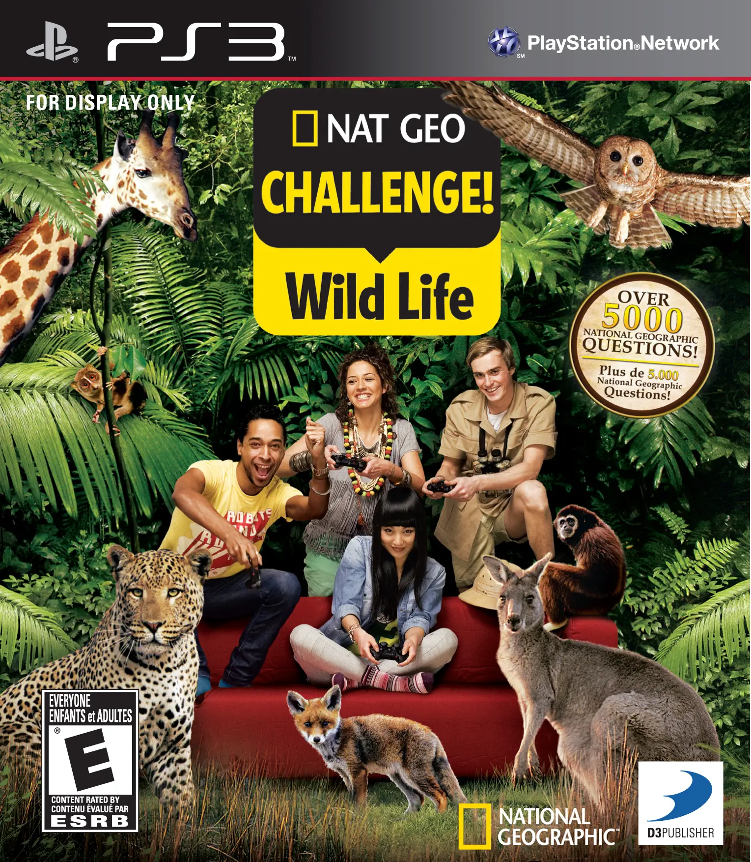 Capa de Nat Geo Challenge! Wild Life