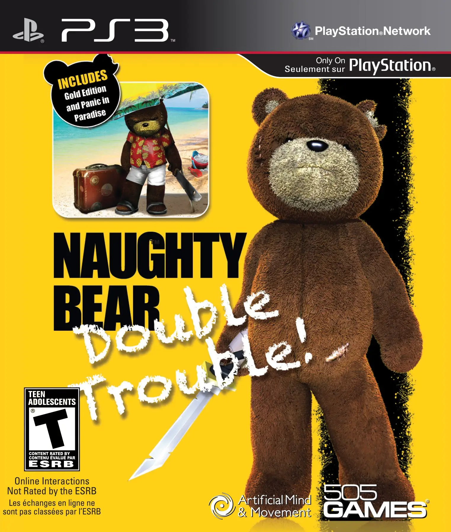 Capa de Naughty Bear: Double Trouble!