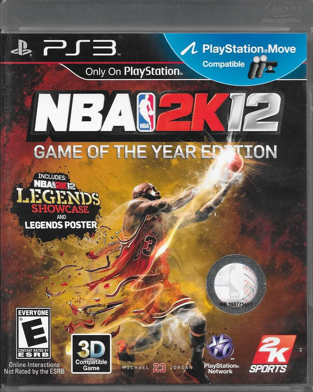 Capa de NBA 2K12 [Game of the Year Edition]
